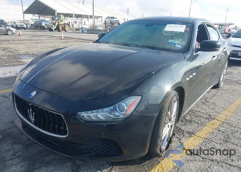 2016 Maserati Ghibli S from USA, damaged, VIN ZAM57RSA9G1178081